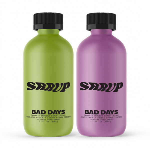 Bad Days Delta-9 + CBD Syrup – 300mg