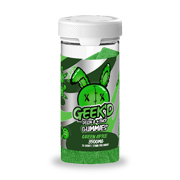 Geek'd Delta 8 + THC-P Gummies – 3500mg