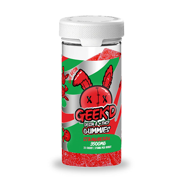 Geek'd Delta 8 + THC-P Gummies – 3500mg
