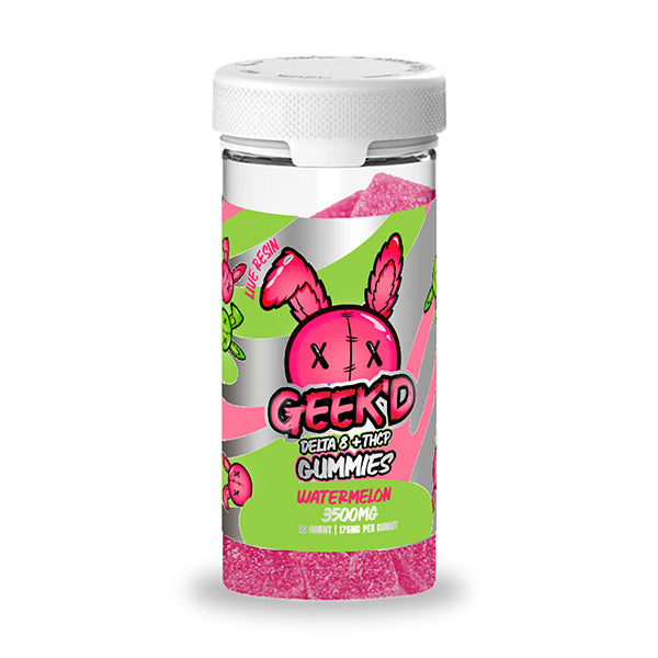 Geek'd Delta 8 + THC-P Gummies – 3500mg