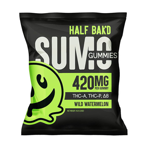 Half Bak’d Sumo Gummies – 2 Count (840mg)
