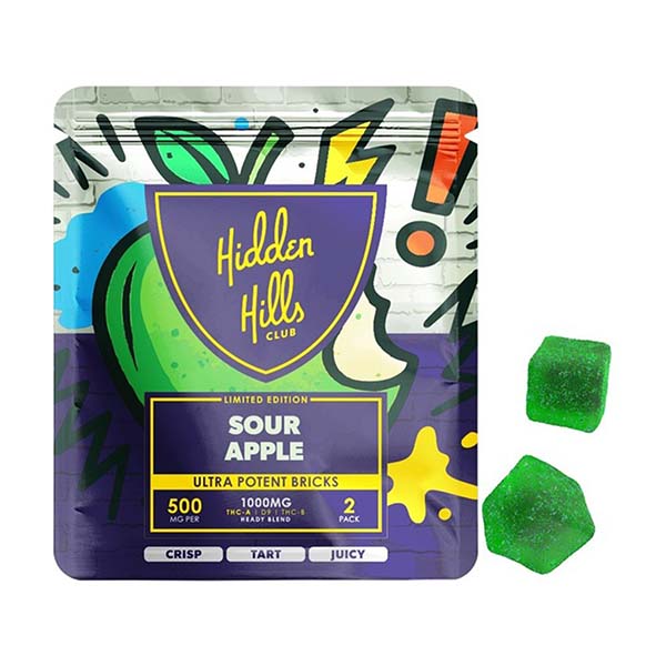 Hidden Hills Heady Blend Fresh Frozen Gummies – 1000mg