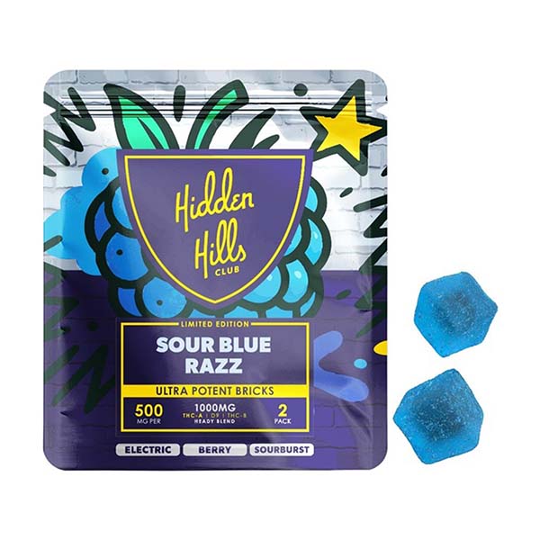Hidden Hills Heady Blend Fresh Frozen Gummies – 1000mg