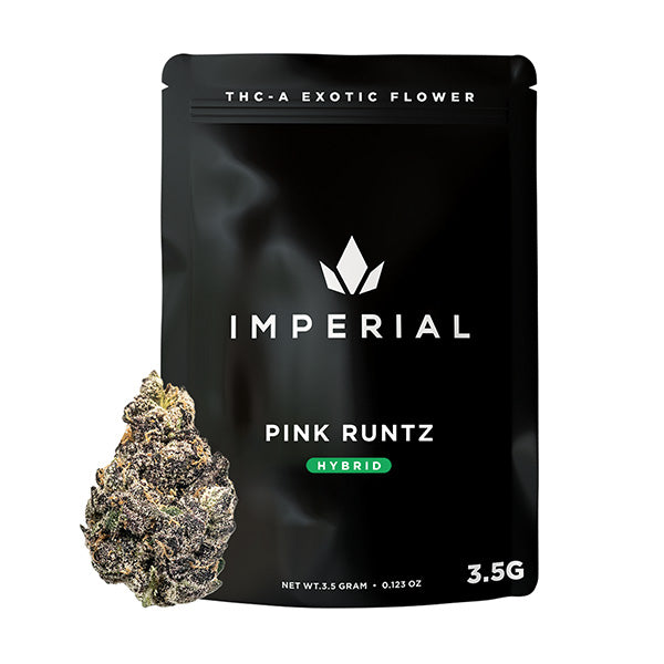 PINK RUNTZ Imperial THCA Exotic Flower – 3.5g